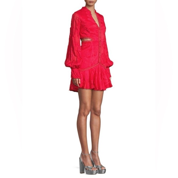 Alexis Sarabeth Dress in Red Azalea - Picture 1 of 16